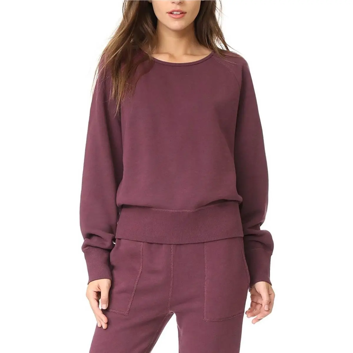 Rag Bone Women`s Classic Pullover Port