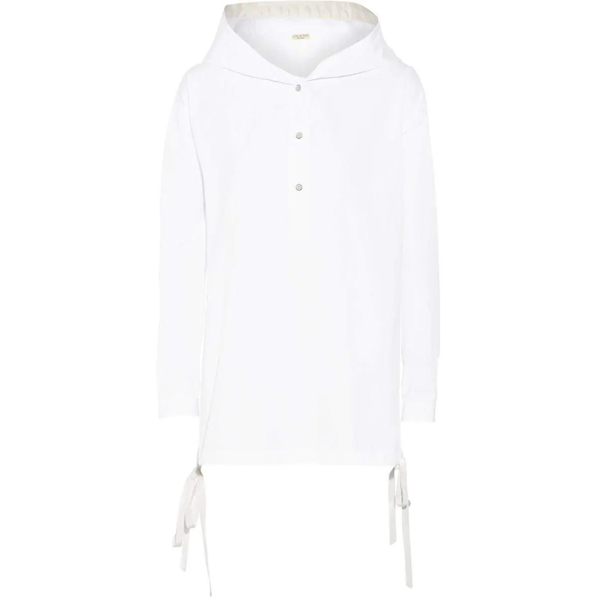 Rag Bone Ayon White Cotton Shirt Lightweight Jacket