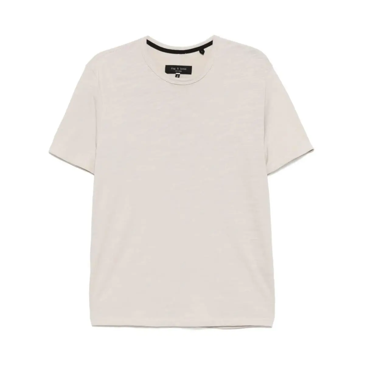 Rag Bone Men`s Classic Flame Short Sleeve Tee Light Tan