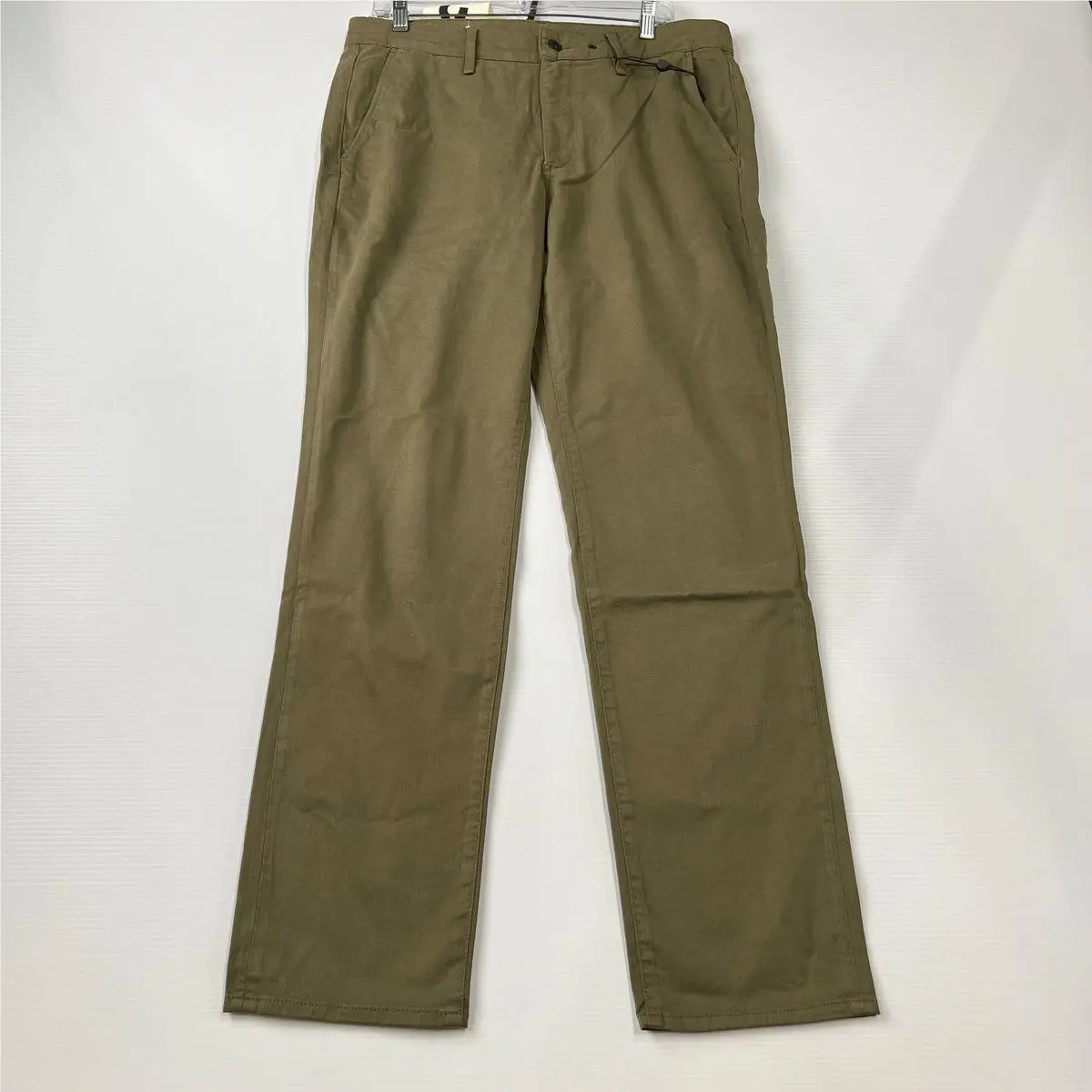 Rag Bone Fit 2 Stretch Twill Chino Pants Men`s Size 33 Dark Green