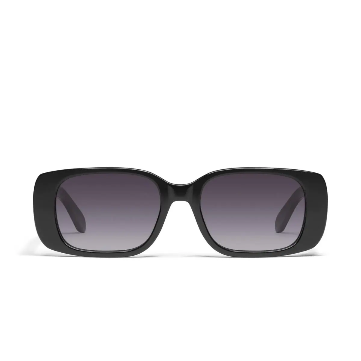 Quay Women`s Sunglasses Rectangle Lenses with UV Protection Karma Black/smoke
