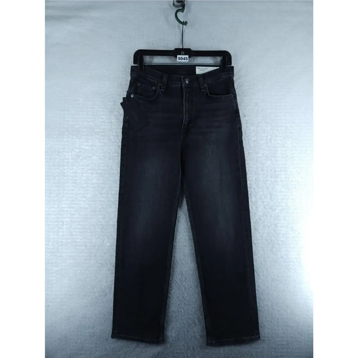 Rag Bone Harlow Mid Rise Ankle Straight Jeans - Cinder Size 28