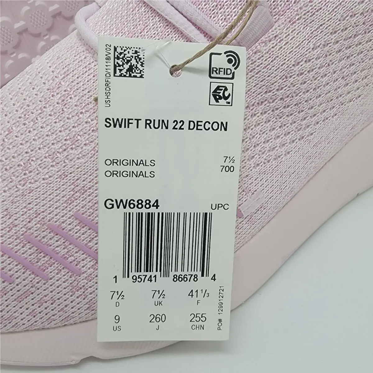 Adidas shoes - adidas Swift Run - Swift Run - GW6884 - Pink (UPC: 195741866784) 6