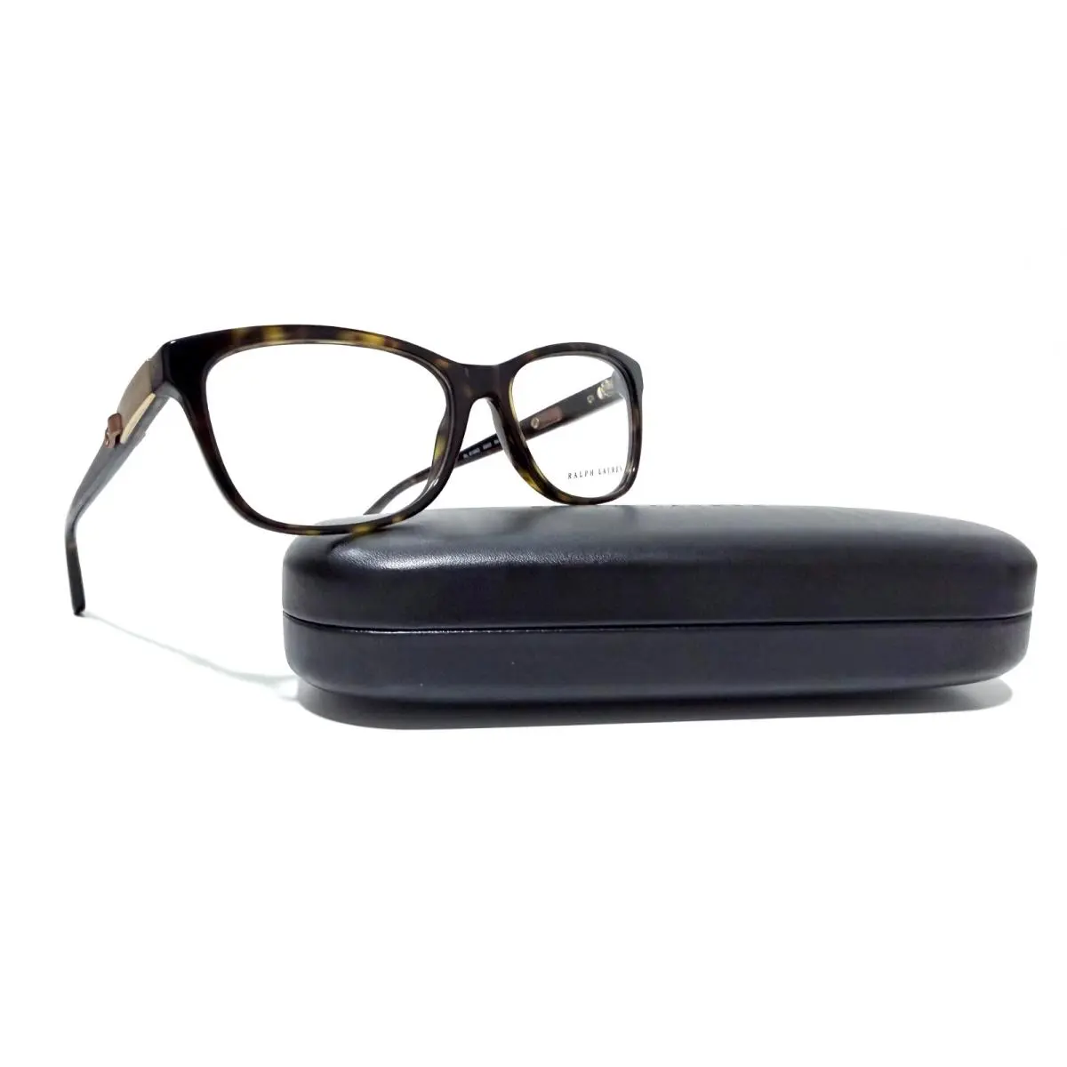 Ralph Lauren RL 6159Q 5003 Havana Tortoise Brown Eyeglasses 54-16-140 MM W/case