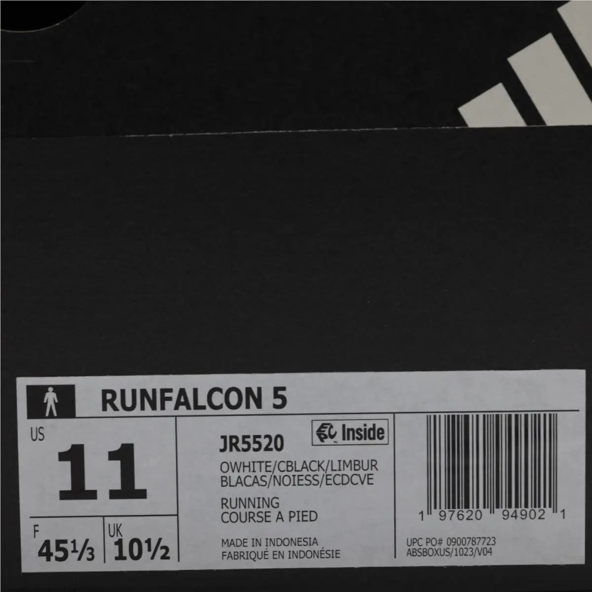 Adidas shoes - adidas Runfalcon - Runfalcon - JR5520 - White (UPC: 197620949021) 8