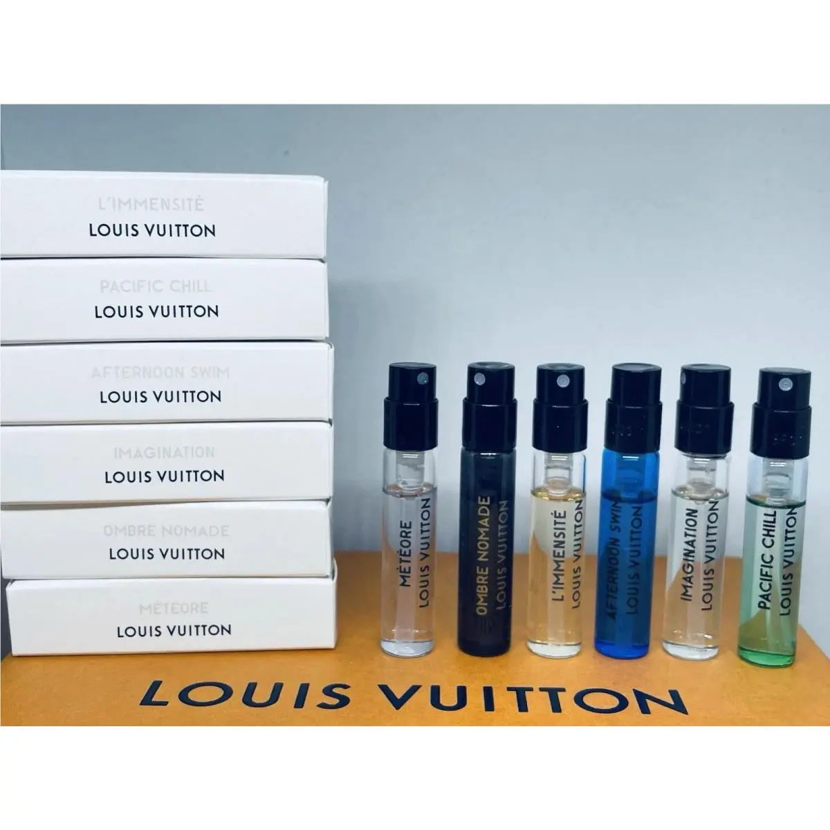 Perfume Collection Sample Set - Choose Your Set E Most Popular Men Collection 6Pc Set by Louis Vuitton