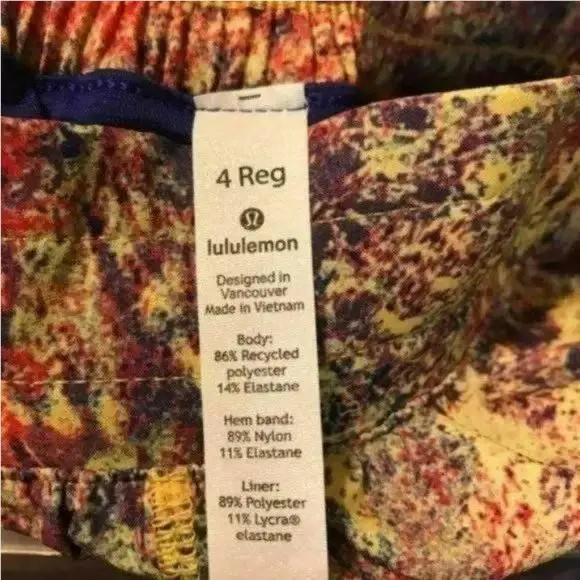Lululemon clothing - Lululemon Hotty Hot Shorts - Hotty Hot Shorts - Multicolor 1