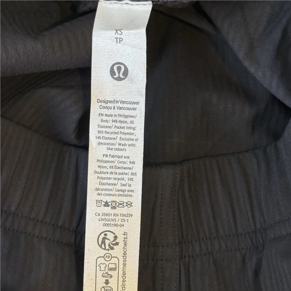 Lululemon clothing - Black 5