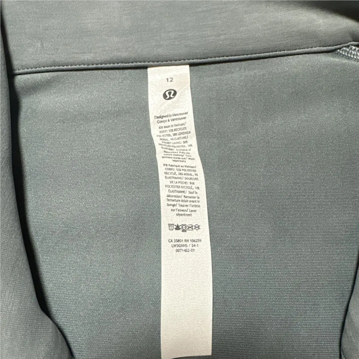 Lululemon clothing - Blue 6