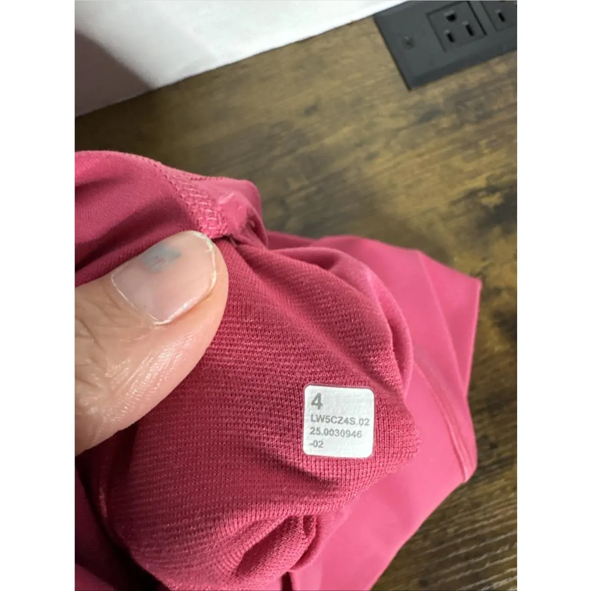 Lululemon clothing - Raspberry Coulis Pink RBCO 5