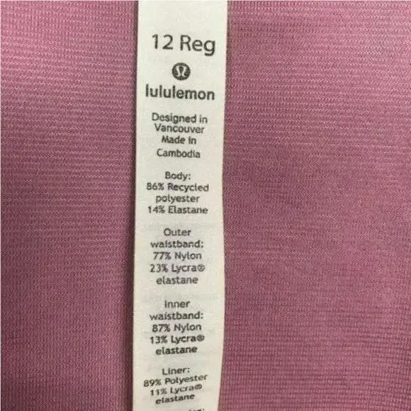 Lululemon clothing - Lululemon Speed Up Shorts - Speed Shorts - Pink 1