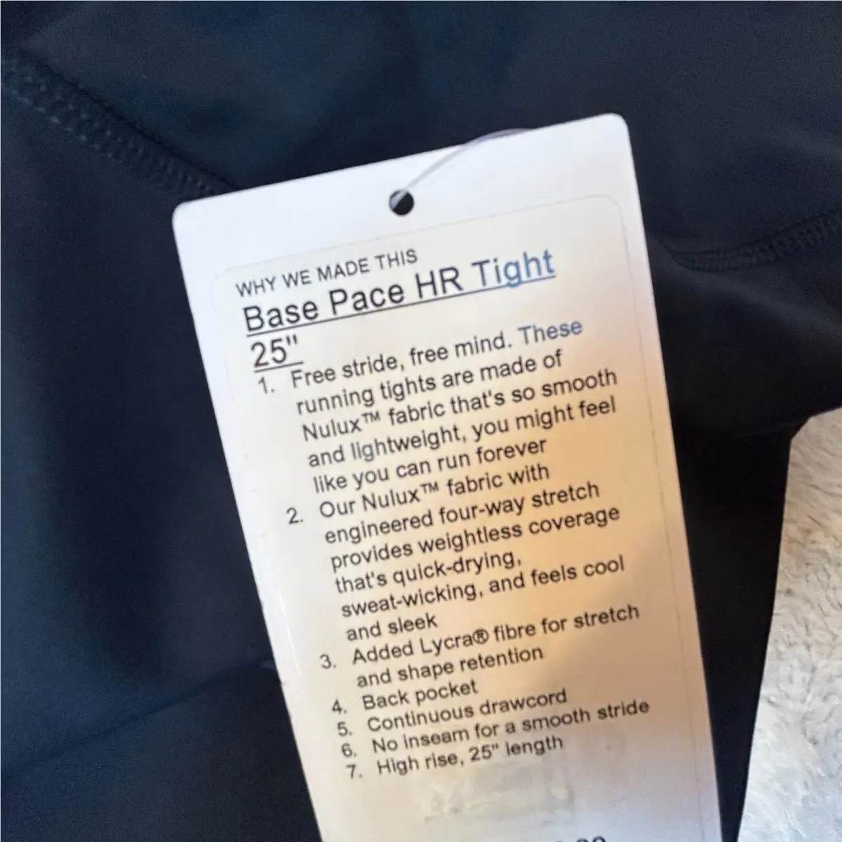 Lululemon clothing - Blue 1