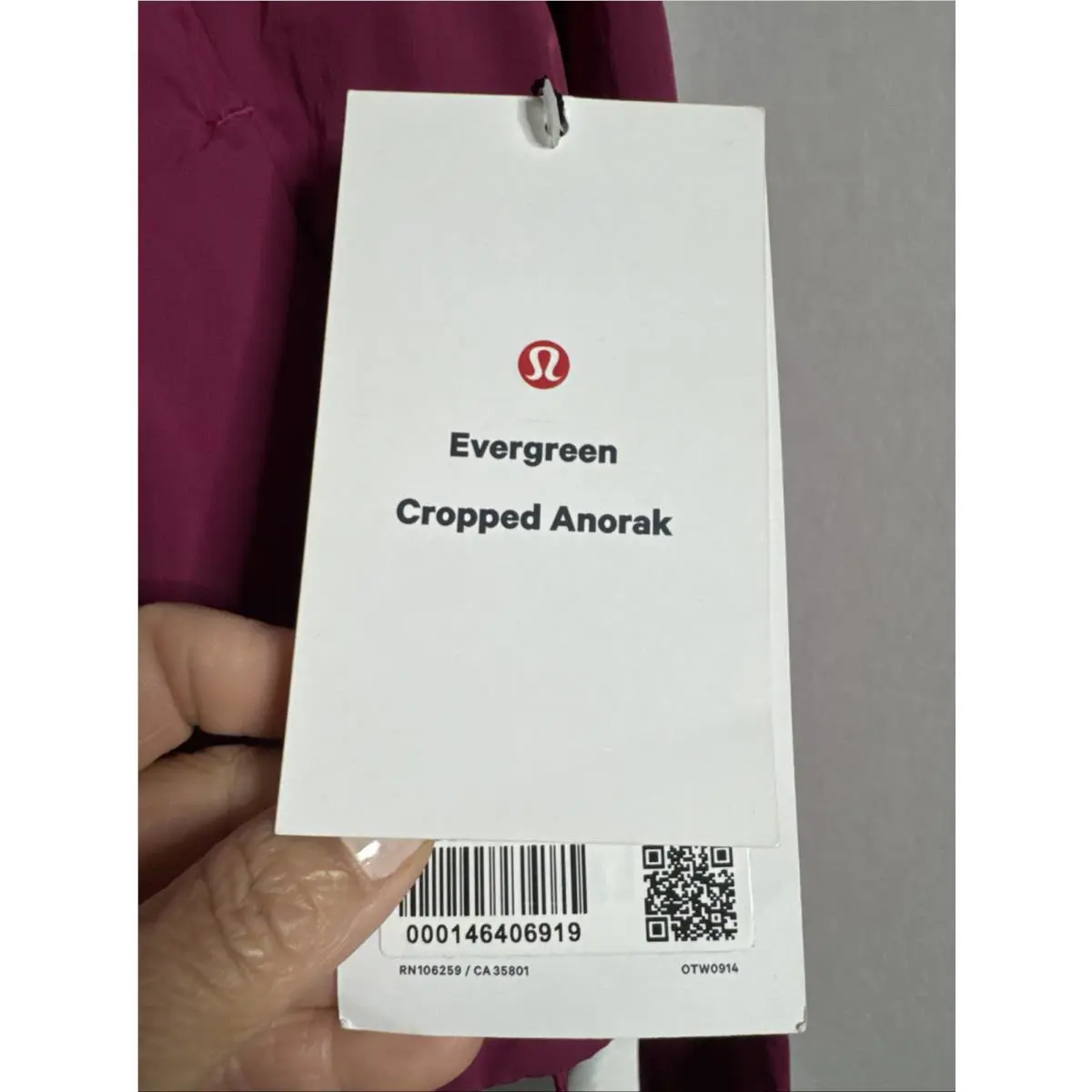 Lululemon clothing - LW4CABS - Dark Fuschsia 2