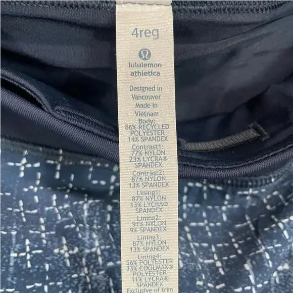 Lululemon clothing - Blue 1