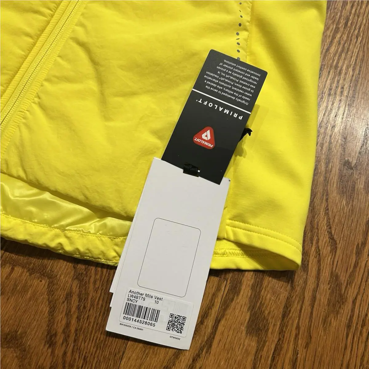 Lululemon clothing - Lululemon Another Mile - Another Mile - Yellow 2