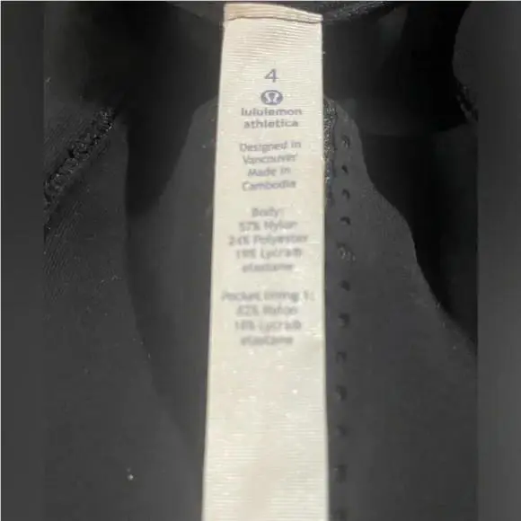 Lululemon clothing - Lululemon Kicking Asphalt - Kicking Asphalt - Black 1