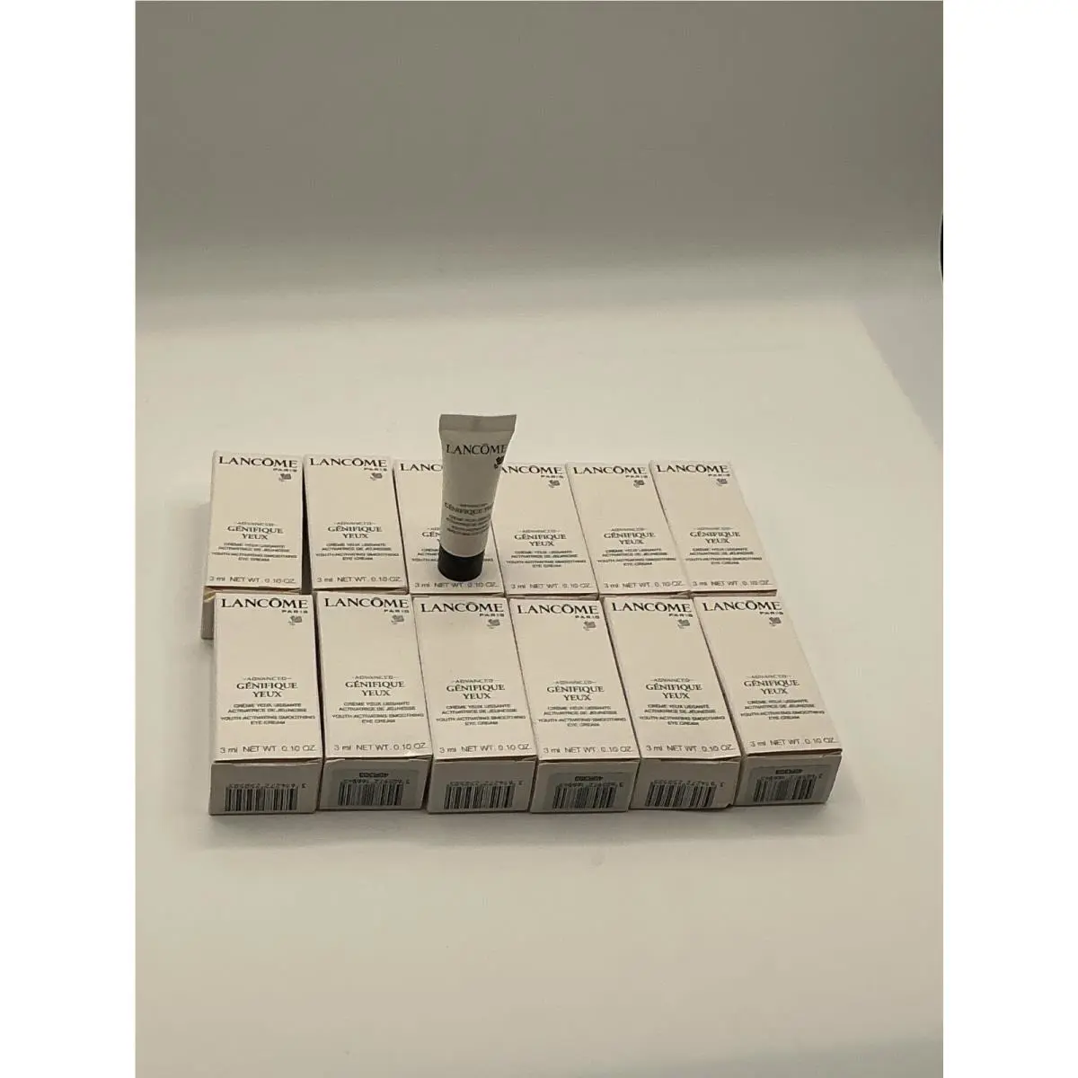 12 Pcs. Lancome Advanced Genifique Yeux Eye Cream 3ml Each Tube