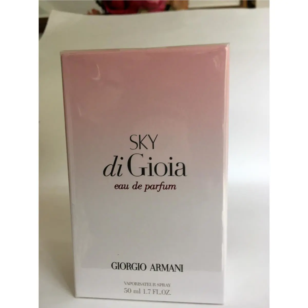Giorgio Armani Sky DI Gioia 1.7oz Edp Spray For Women Rare