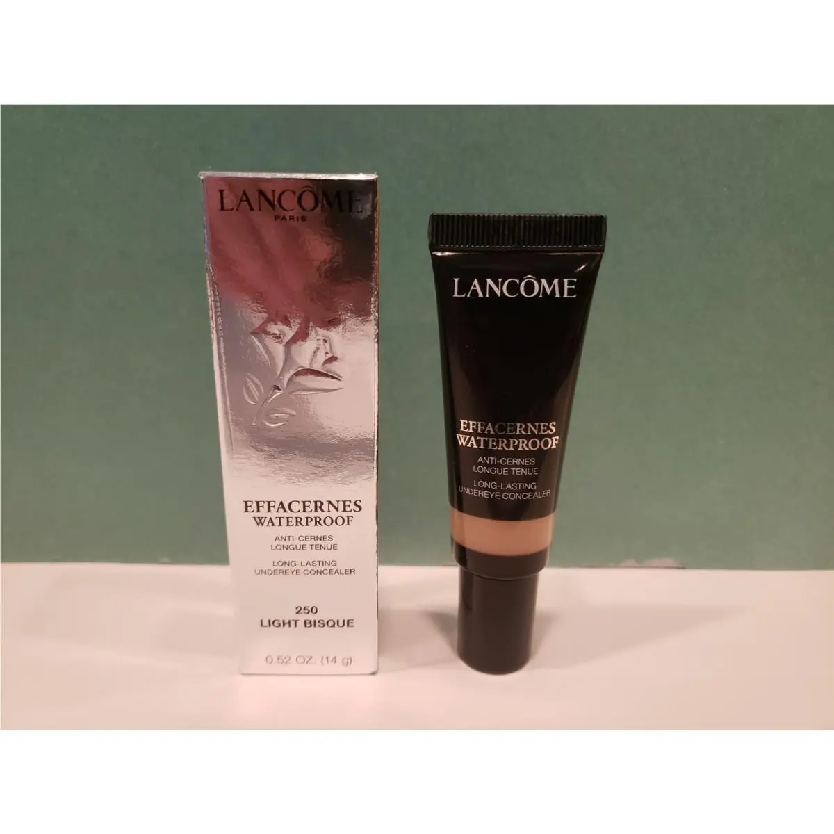 Lancome Effacernes Waterproof Long Lasting Undereye Concealer 250 Light Bisque by Lancôme