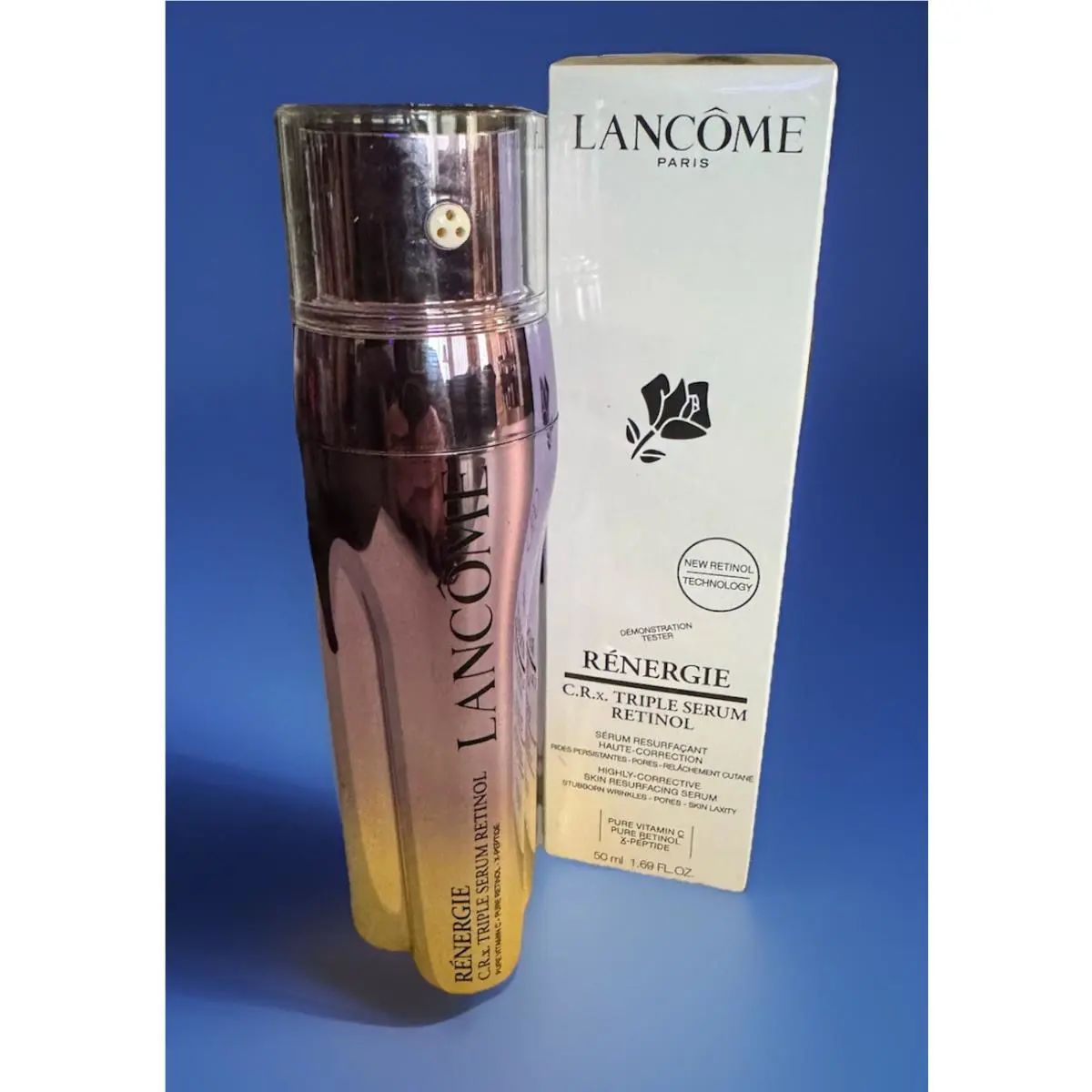 Lancôme Rénergie C.r.x Triple Serum Retinol 1.69 fl oz Box