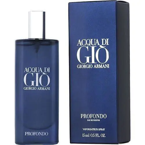 Giorgio Armani Acqua DI Gio Profondo Edp Travel Spray For Men - 0.5 OZ/15 ML
