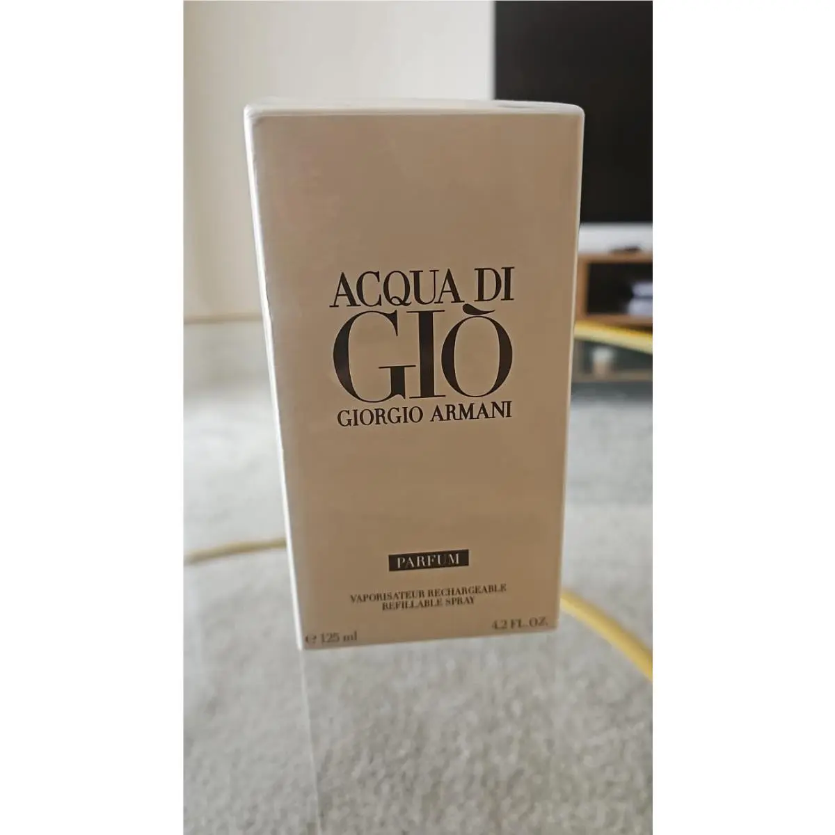 Giorgio Armani Acqua DI Giò Parfum 125ML 4.2 Fl.oz / 125 ml