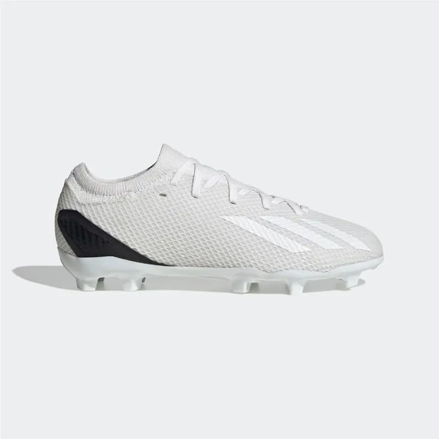 Adidas X SPEEDPORTAL.3 Firm Ground Soccer Shoe White 11 US Unisex Little Kid