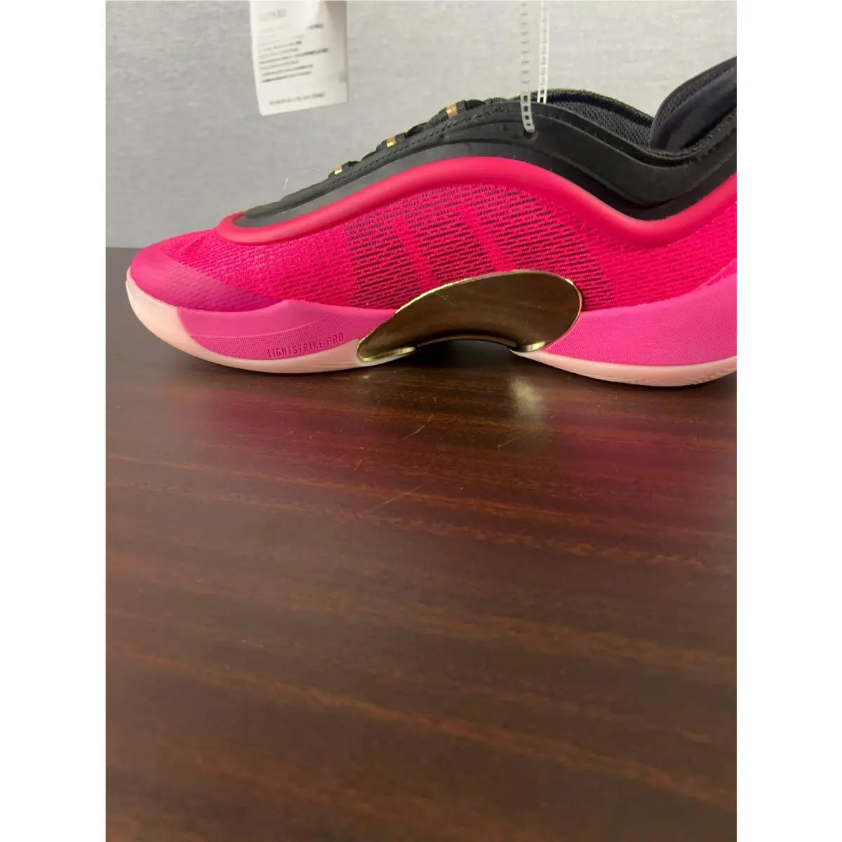 Adidas shoes - adidas D.O.N. Issue #6 - Issue - JQ7650 - Pink Black Gold, Manufacturer: Purple Burst/Core Black/Lucid Lemon 4
