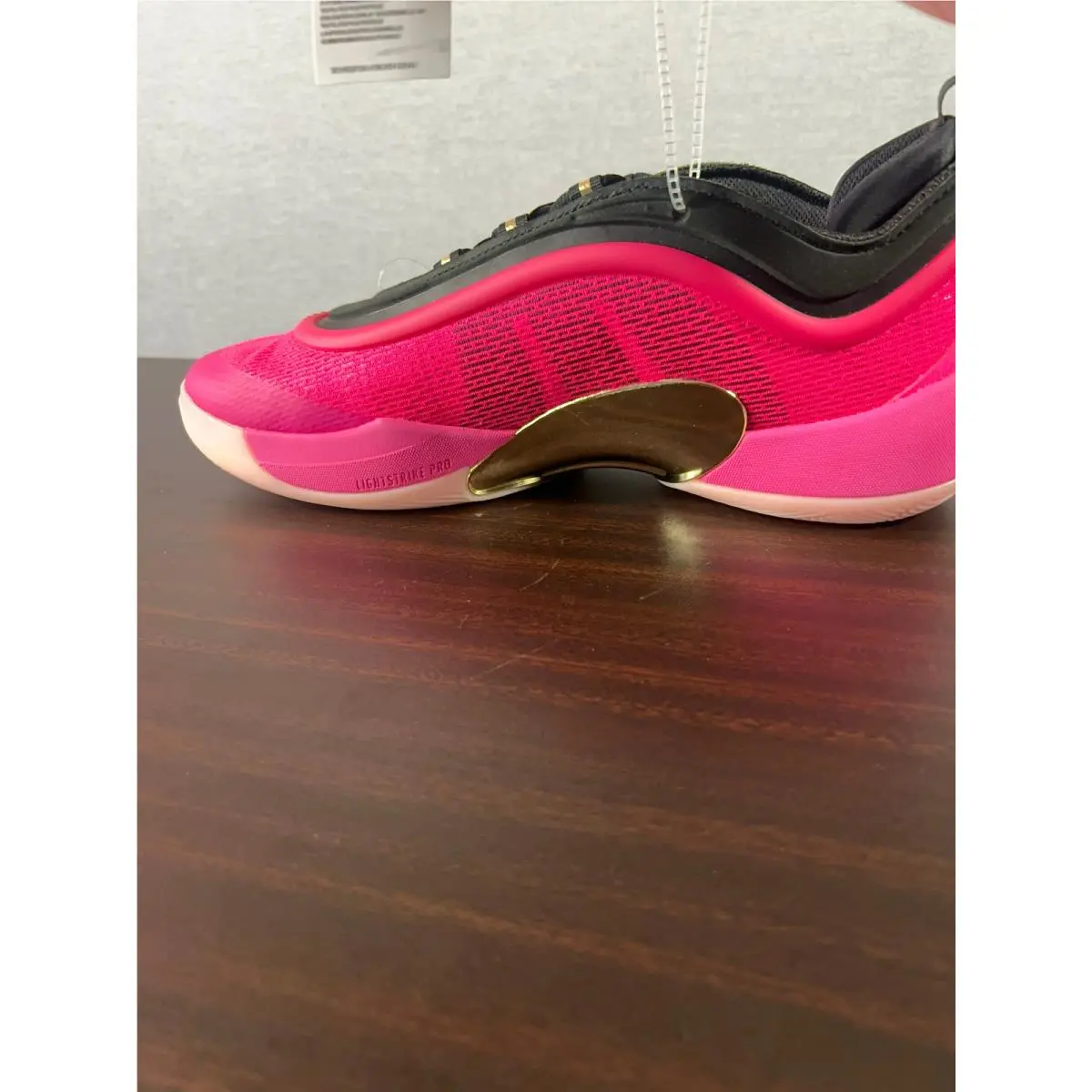 Adidas shoes - adidas D.O.N. Issue #6 - Issue - JQ7650 - Pink Black Gold, Manufacturer: Purple Burst/Core Black/Lucid Lemon 5