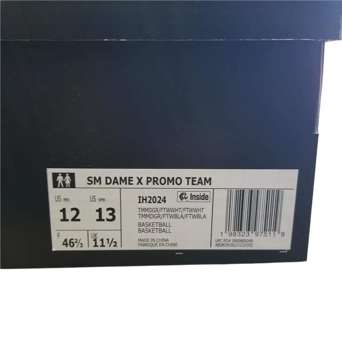Adidas shoes - adidas Dame - Dame - IH2024 - Gray (UPC: 198323975119) 7