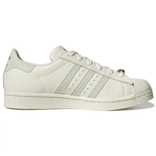 Adidas shoes - adidas Superstar - Superstar - HQ6963 - Off White Linen Green 2