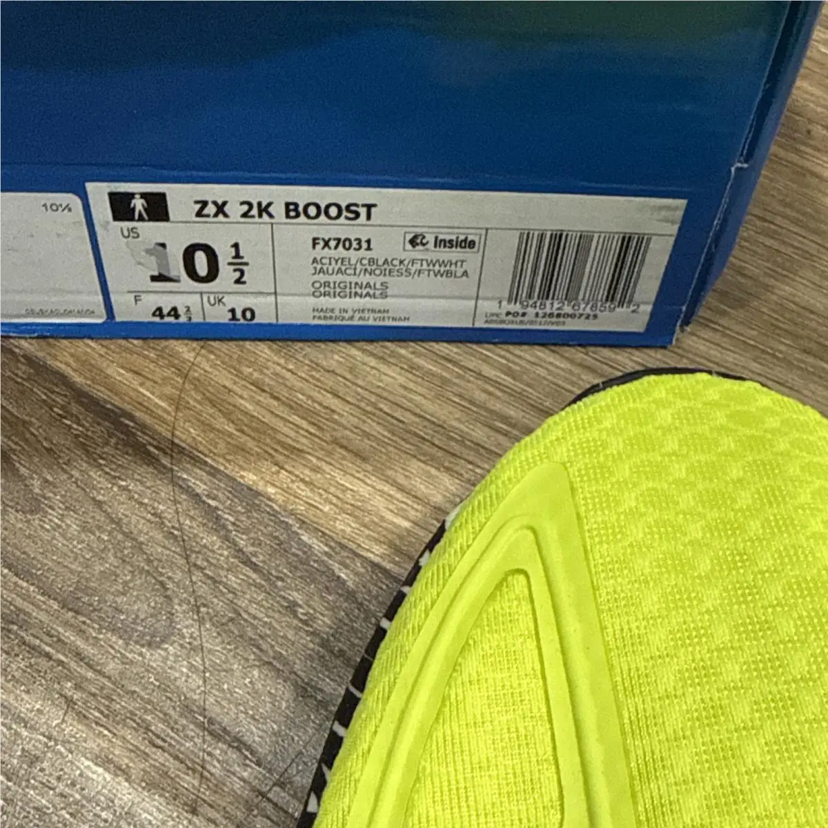 Adidas shoes - adidas ZX 2K - FX7031 - Yellow 7
