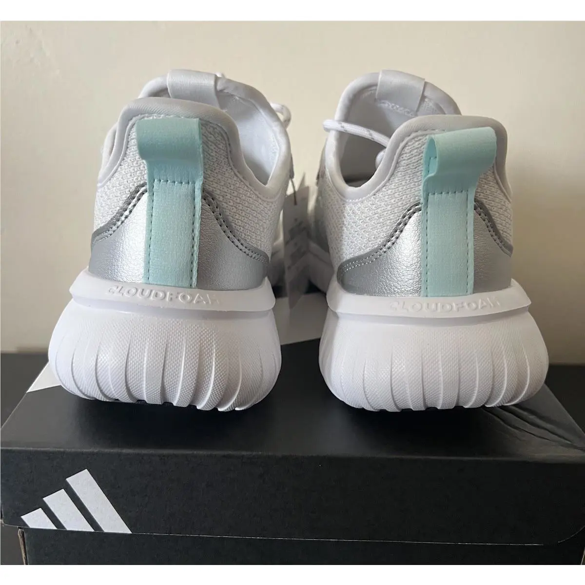 Adidas shoes - adidas Kaptir - Kaptir - JR8502 - Cloud White/Semi Flash Aqua/Silver 8