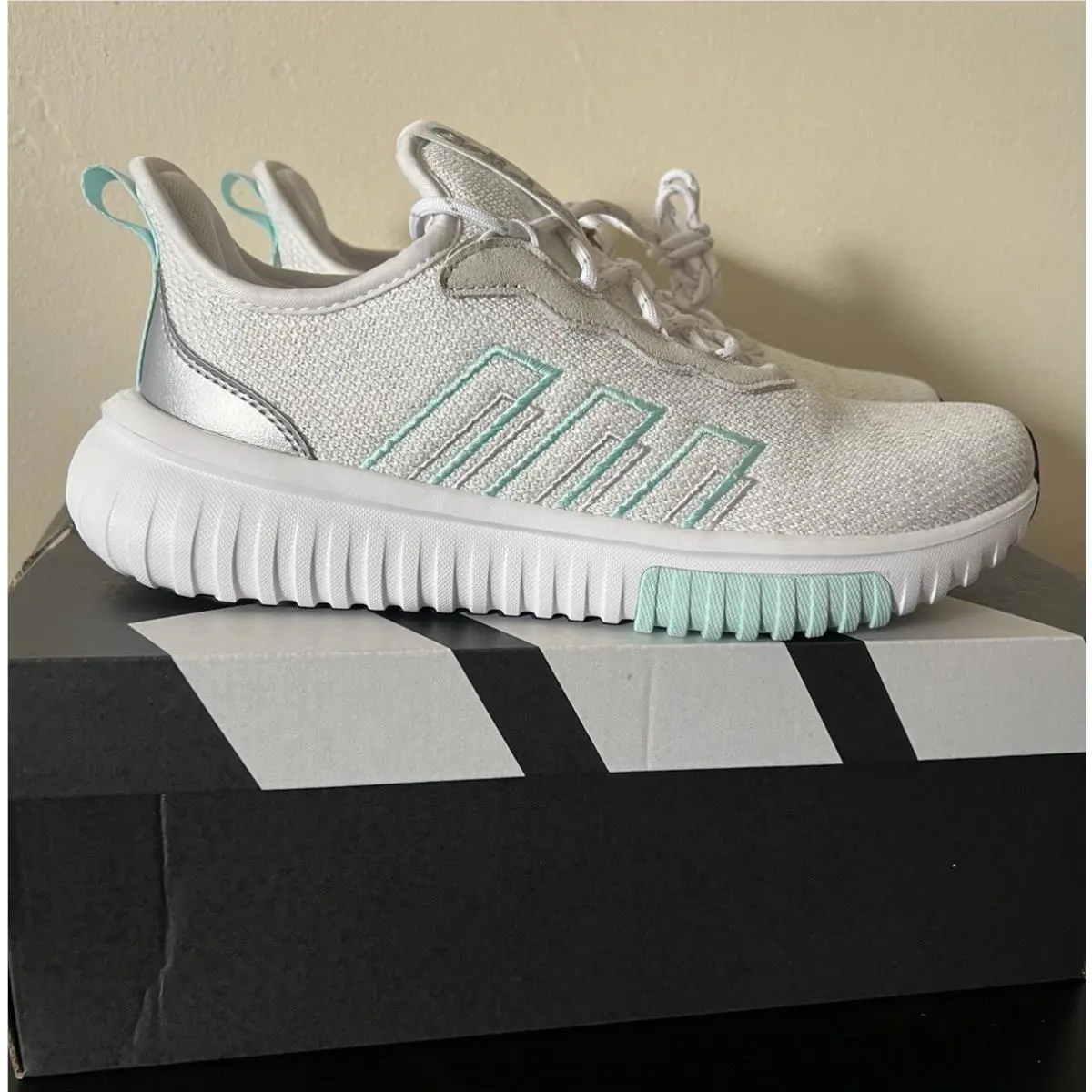 Adidas shoes - adidas Kaptir - Kaptir - JR8502 - Cloud White/Semi Flash Aqua/Silver 0