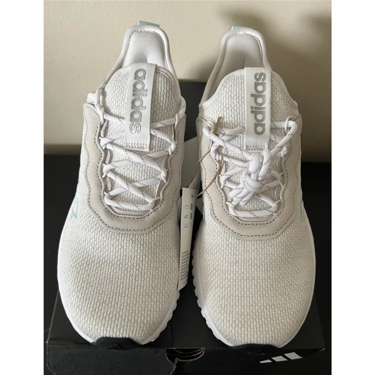 Adidas shoes - adidas Kaptir - Kaptir - JR8502 - Cloud White/Semi Flash Aqua/Silver 6