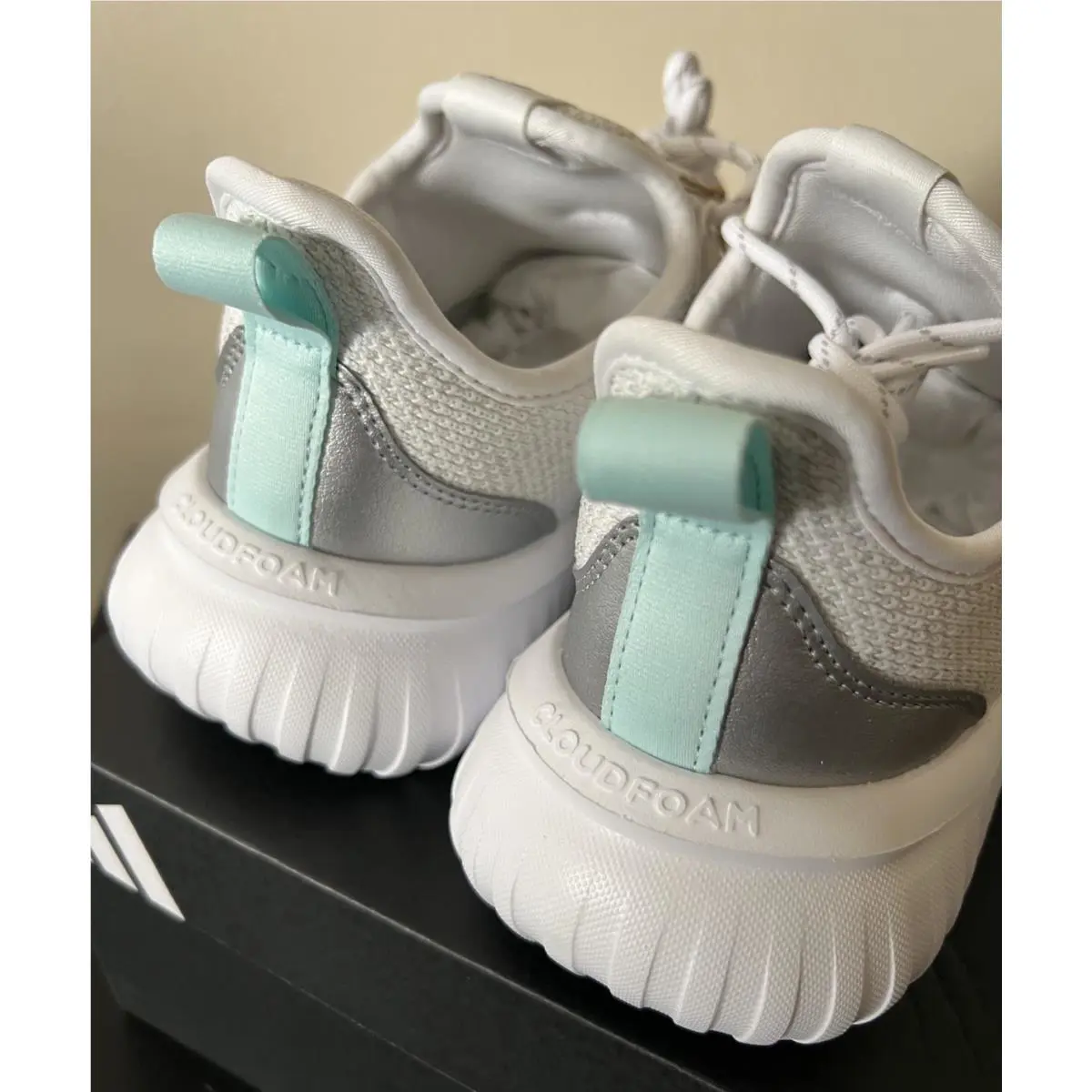Adidas shoes - adidas Kaptir - Kaptir - JR8502 - Cloud White/Semi Flash Aqua/Silver 7