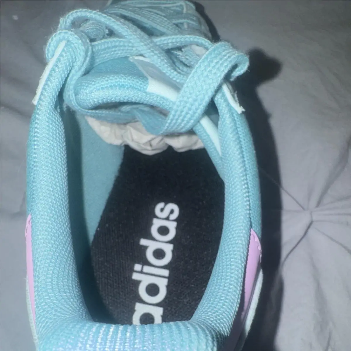 Adidas shoes - Run 70s 2.0 J - Run - JQ2884 - Light Blue, Pink, White 2