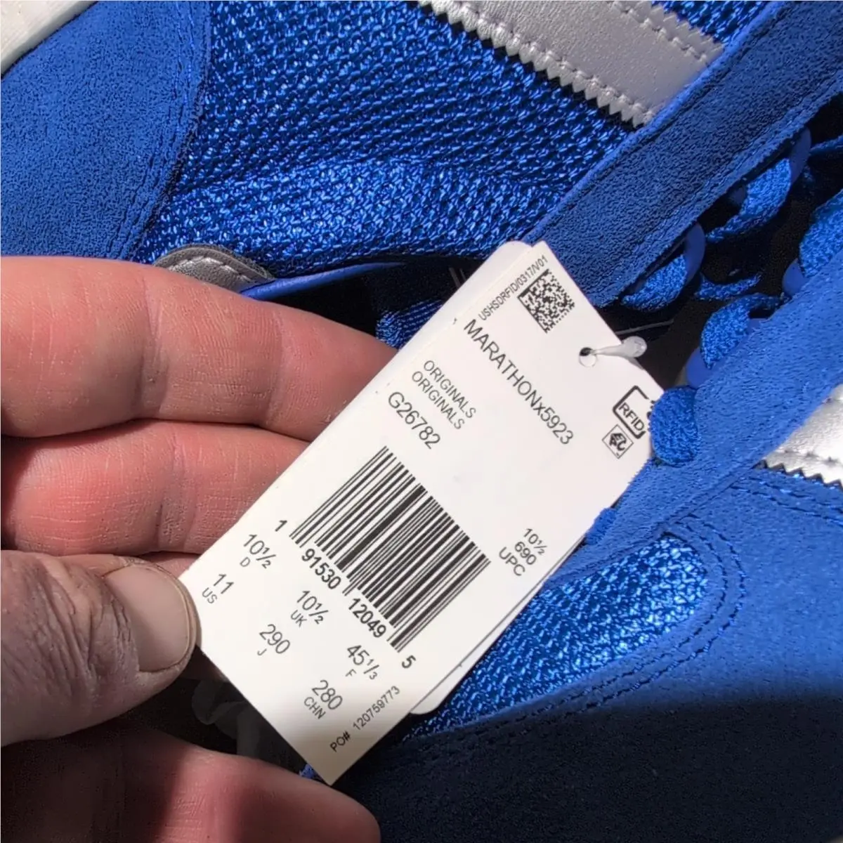 Adidas shoes - adidas Marathon - Marathon - G26782 - Blue 8