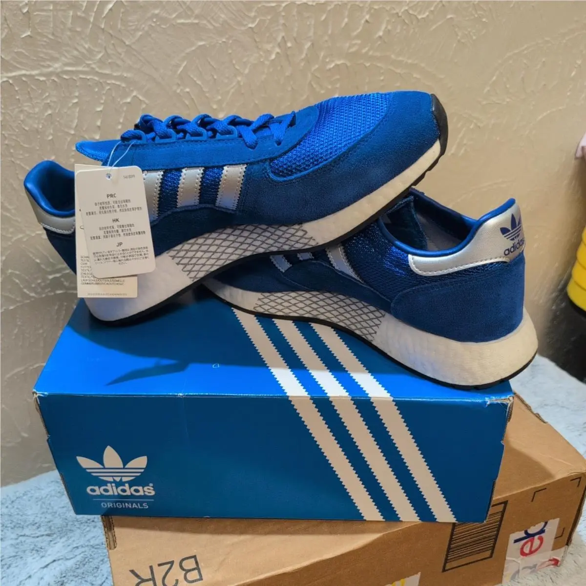 Adidas shoes - adidas Marathon - Marathon - G26782 - Blue 12