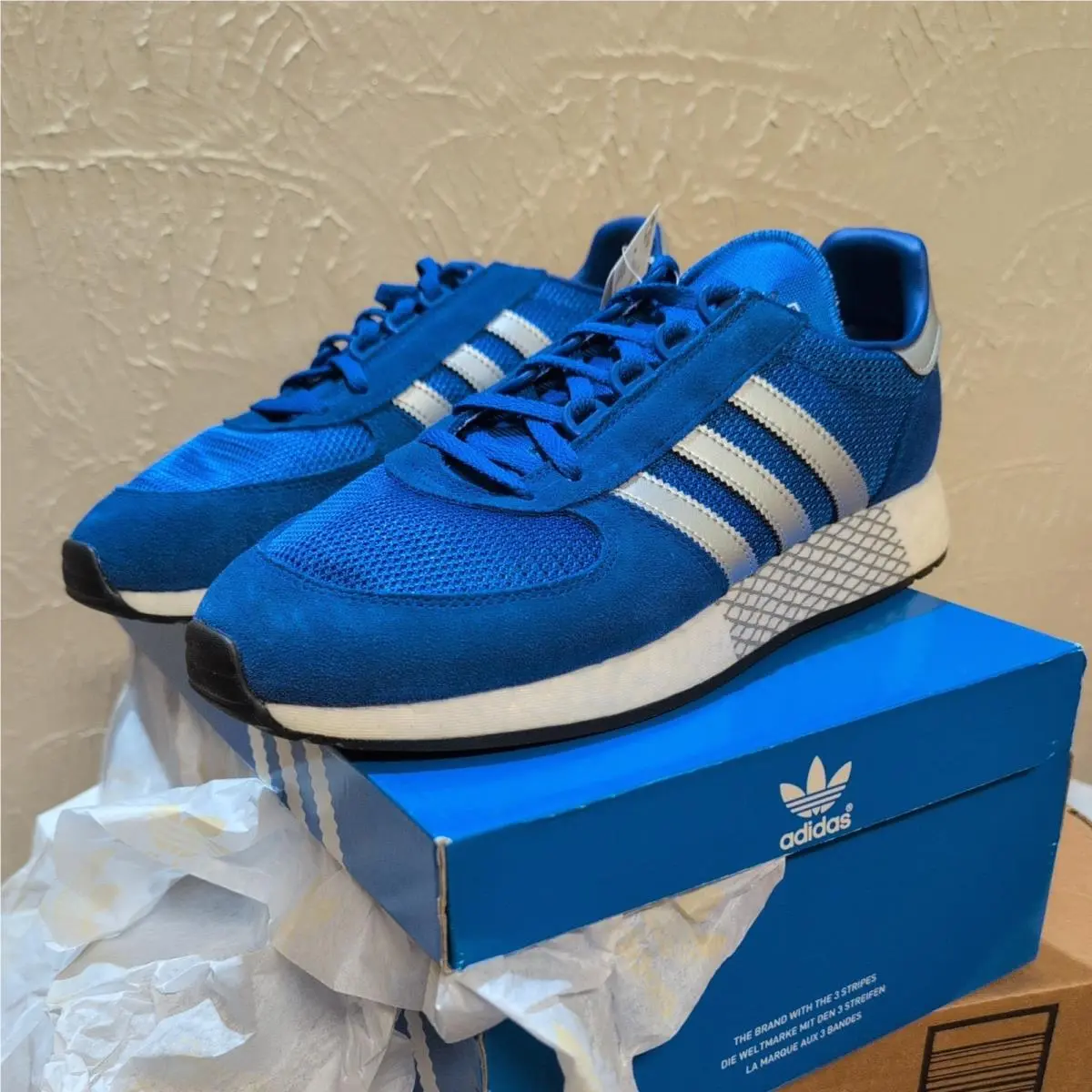 Adidas shoes - adidas Marathon - Marathon - G26782 - Blue 17