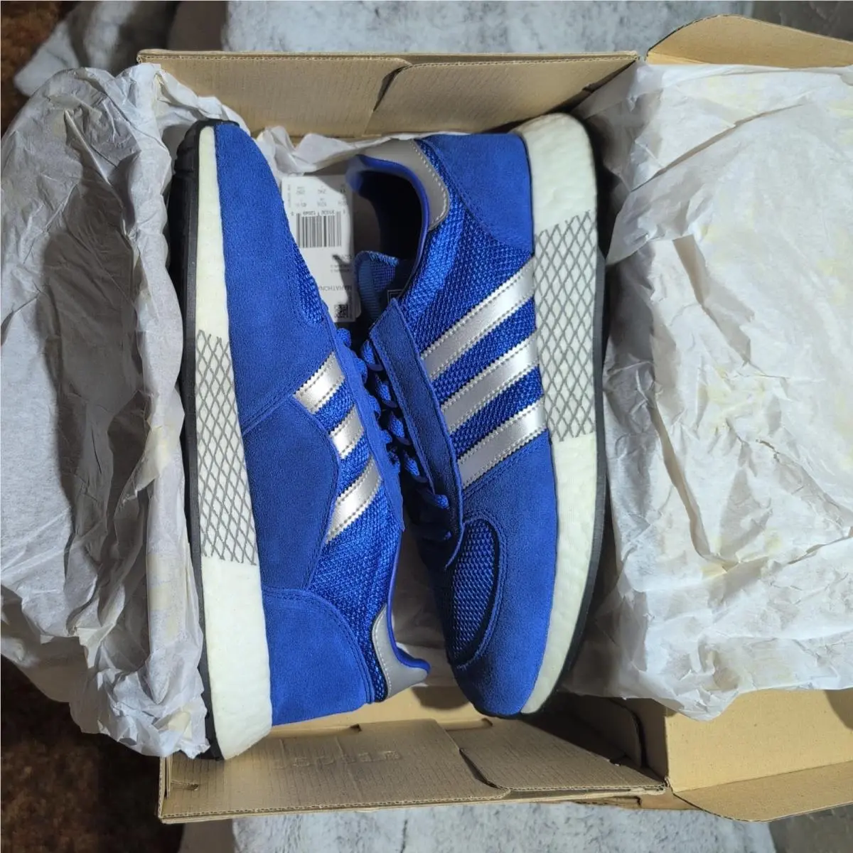 Adidas shoes - adidas Marathon - Marathon - G26782 - Blue 6