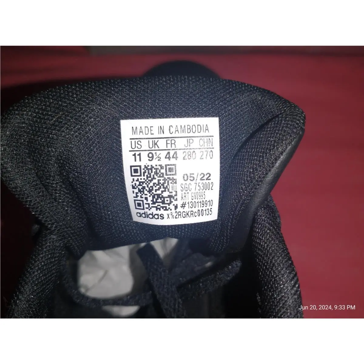 Adidas shoes - LIX02 - GV8995 - Black 5