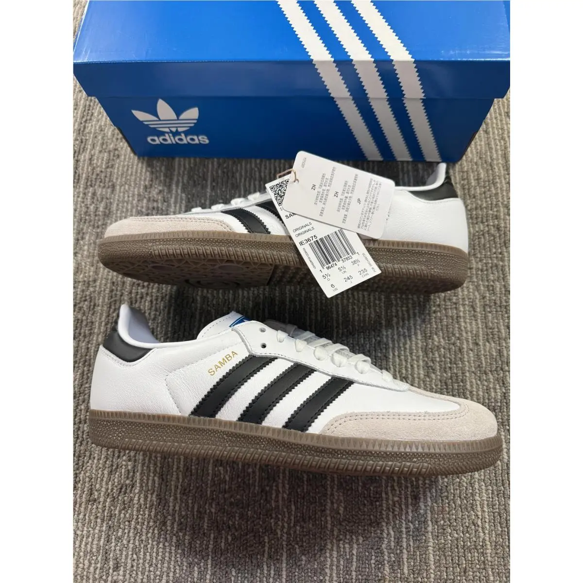 Adidas shoes - adidas Samba - Samba - White 6