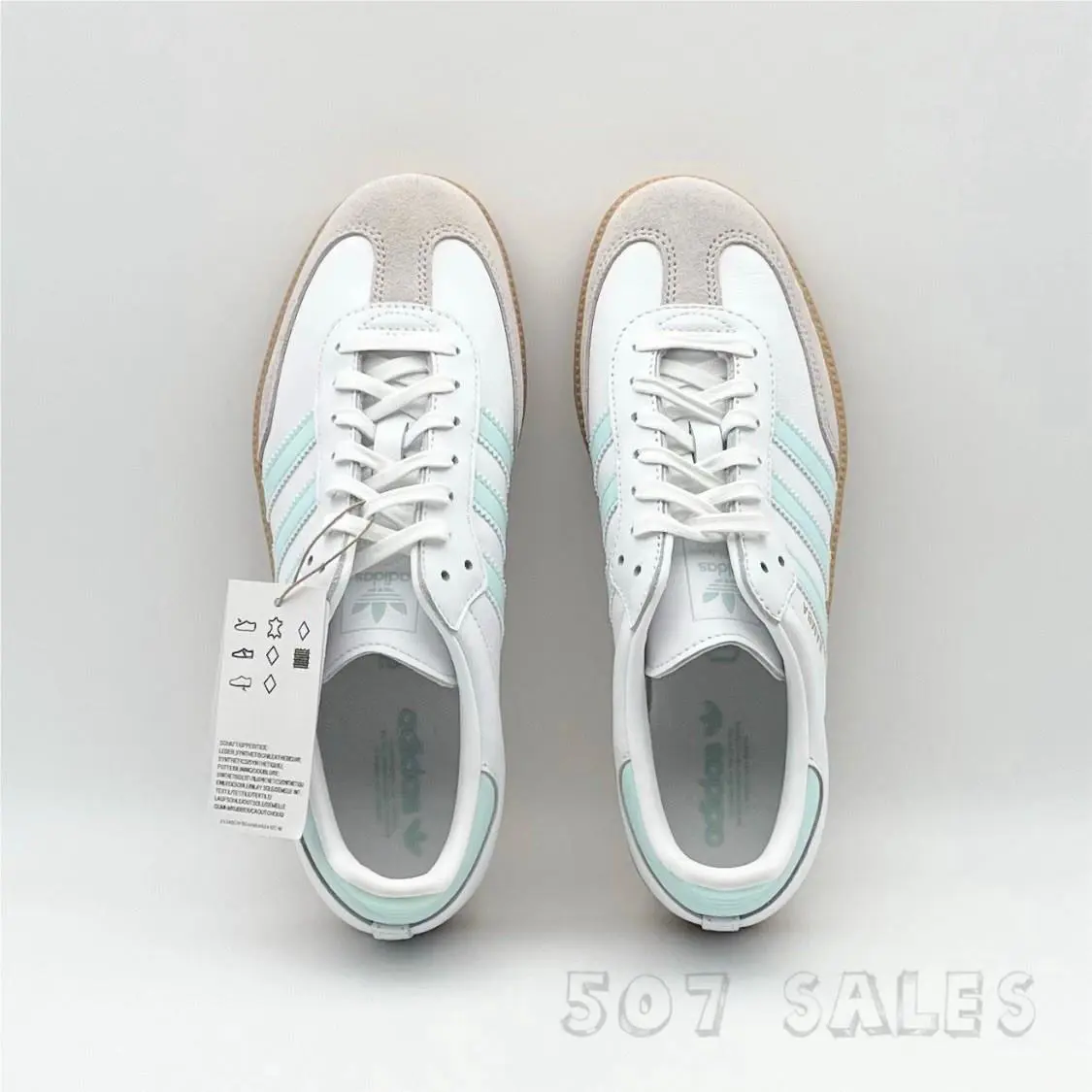 Adidas shoes - adidas Samba OG J - Samba - White (UPC: 197615824777) 5