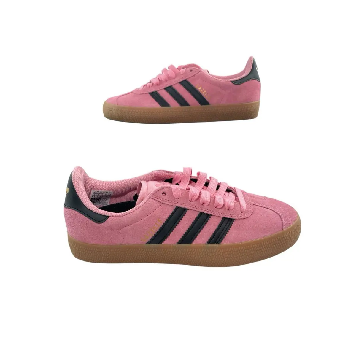 Adidas Gazelle Adv Athletic Sneakers Shoes Pink Black Men’s 9.5 Women’s 10.5