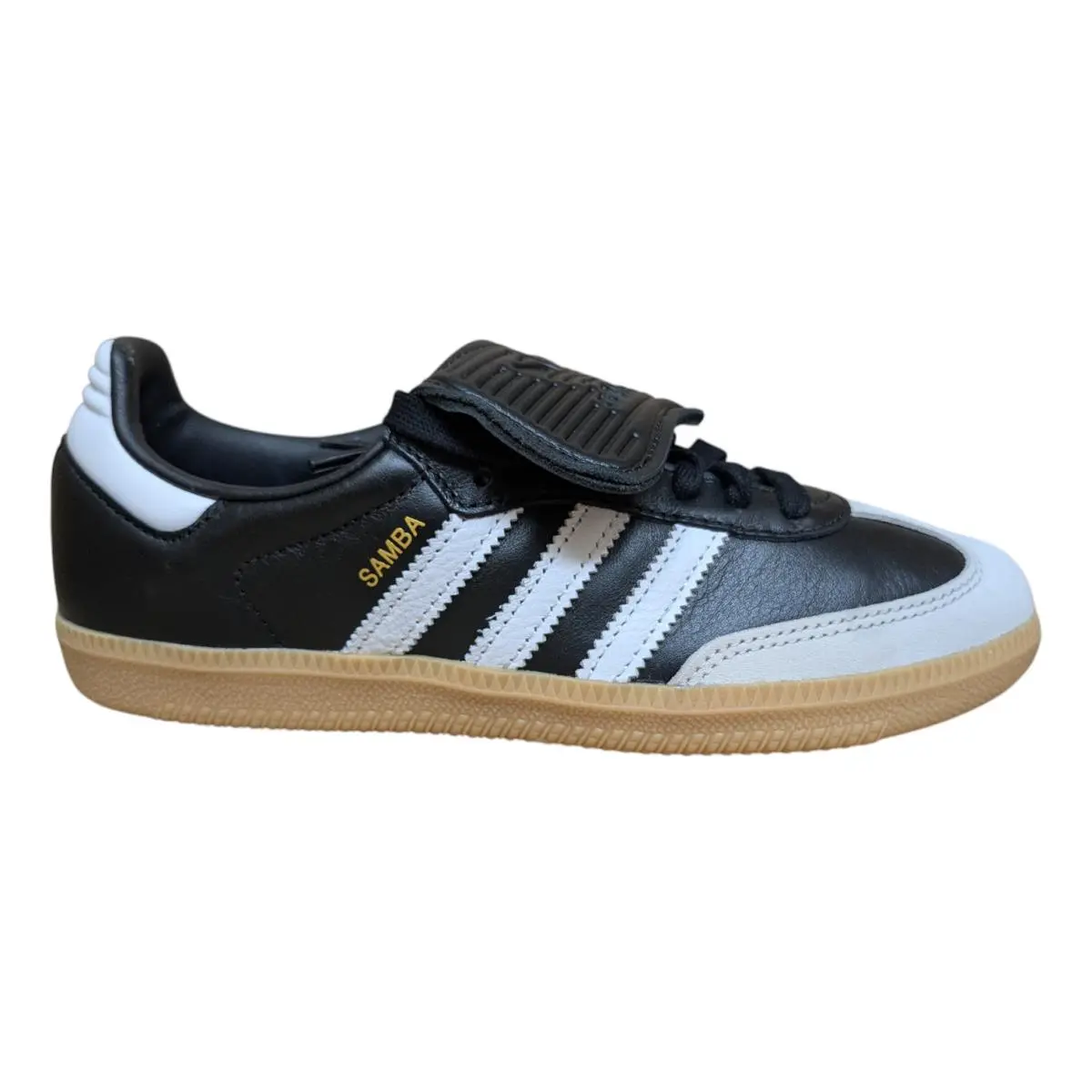 Adidas Women`s Samba Longue Tongue Shoes - Black/white - US Size 7 - IG2010