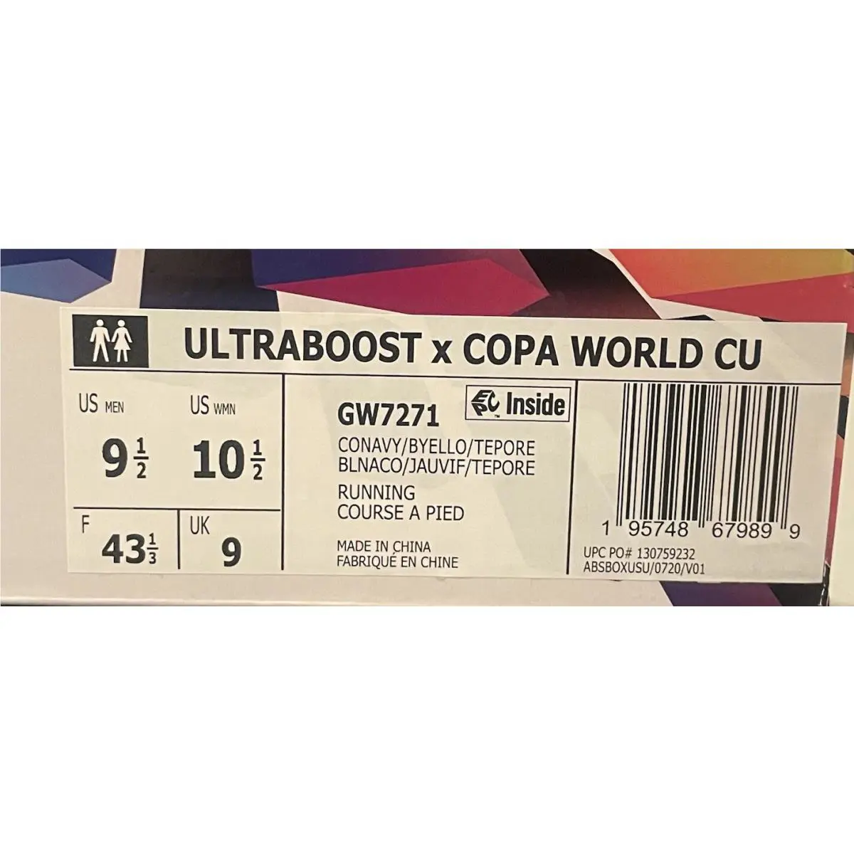 Adidas shoes - adidas UltraBoost X - UltraBoost - GW7271 - Multicolor (UPC: 0195748679899) 5