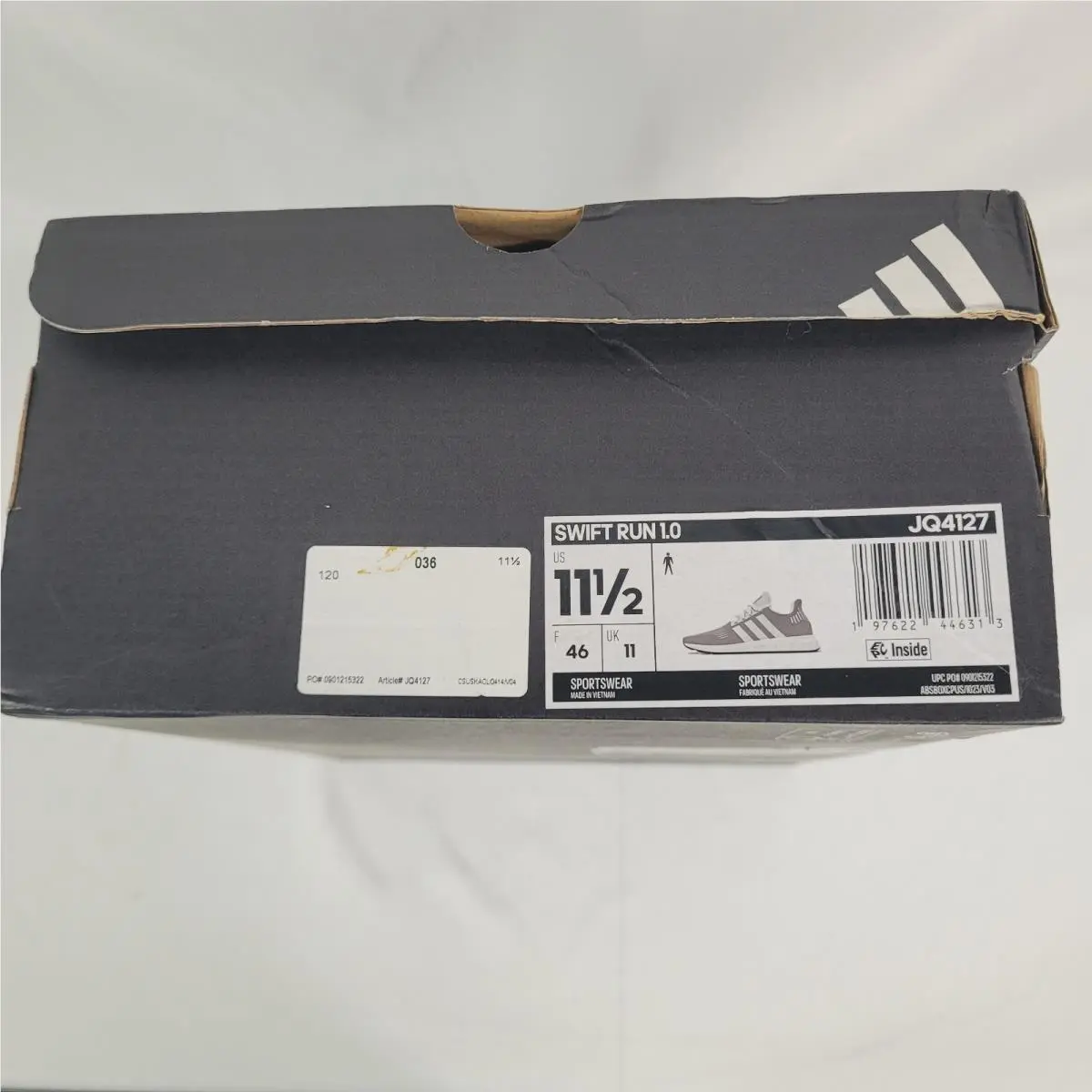 Adidas shoes - adidas Swift Run - Swift Run - JQ4127 - Gray (UPC: 197622446313) 7