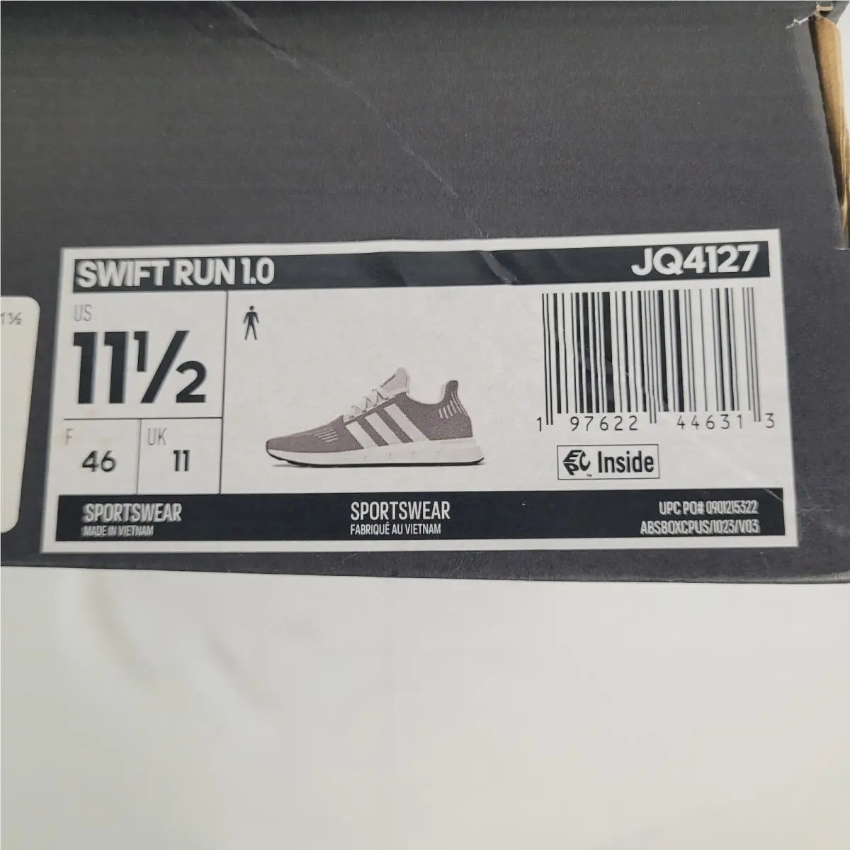 Adidas shoes - adidas Swift Run - Swift Run - JQ4127 - Gray (UPC: 197622446313) 8