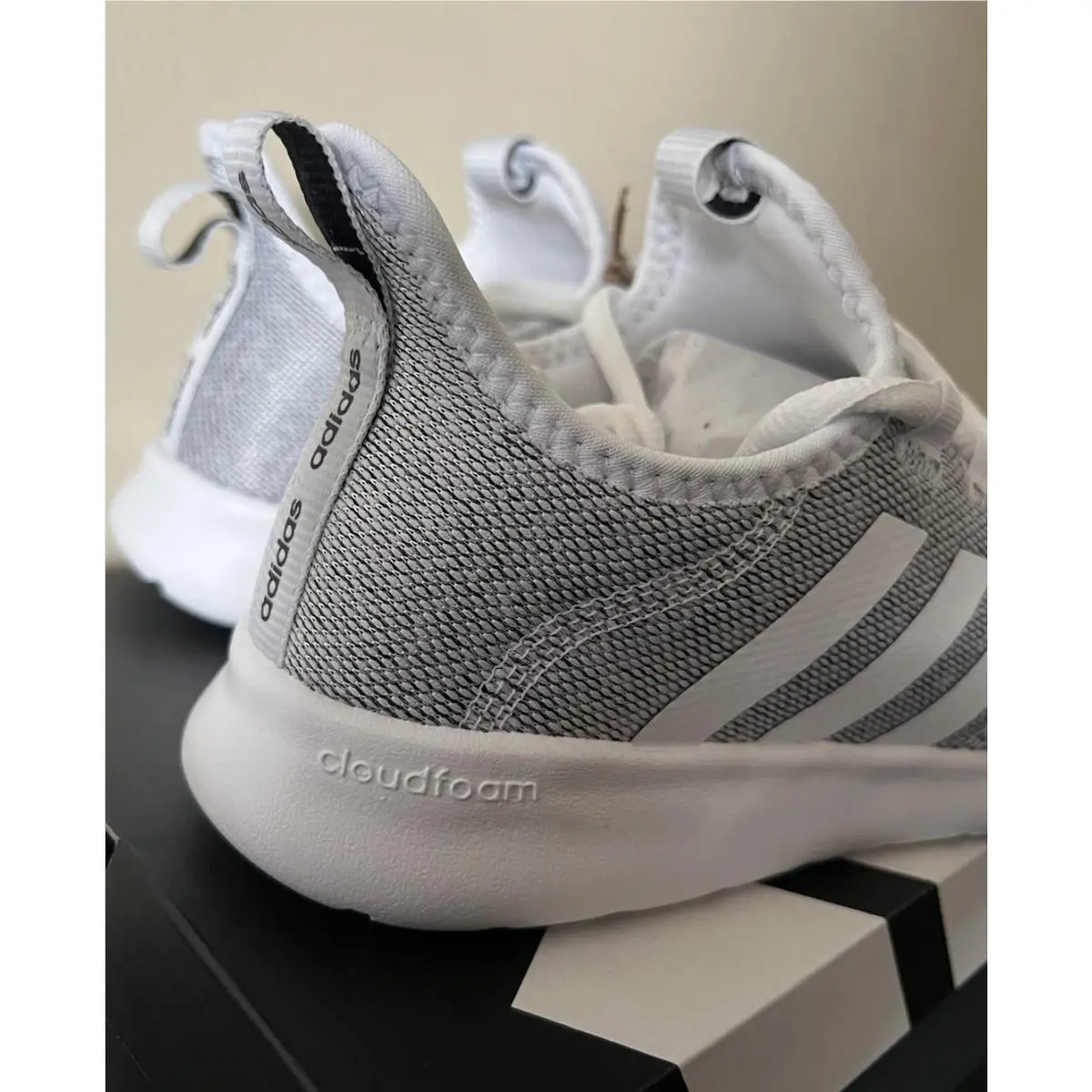 Adidas shoes - adidas Cloudfoam Pure 2.0 - Cloudfoam Pure - HO4756 - Heather Grey/White 3